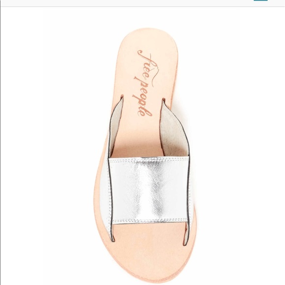 *Free People* Leather Wedges Sandals R1 - Picture 4 of 8